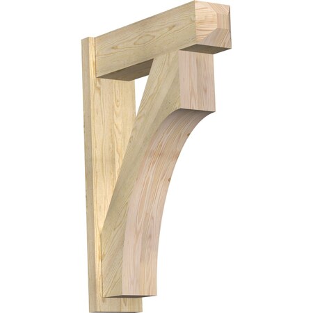 Ekena Millwork Westlake Craftsman Rough Sawn Outlooker, Douglas Fir, 8"W x 28"D x 40"H OUT08X28X40WTL04RDF